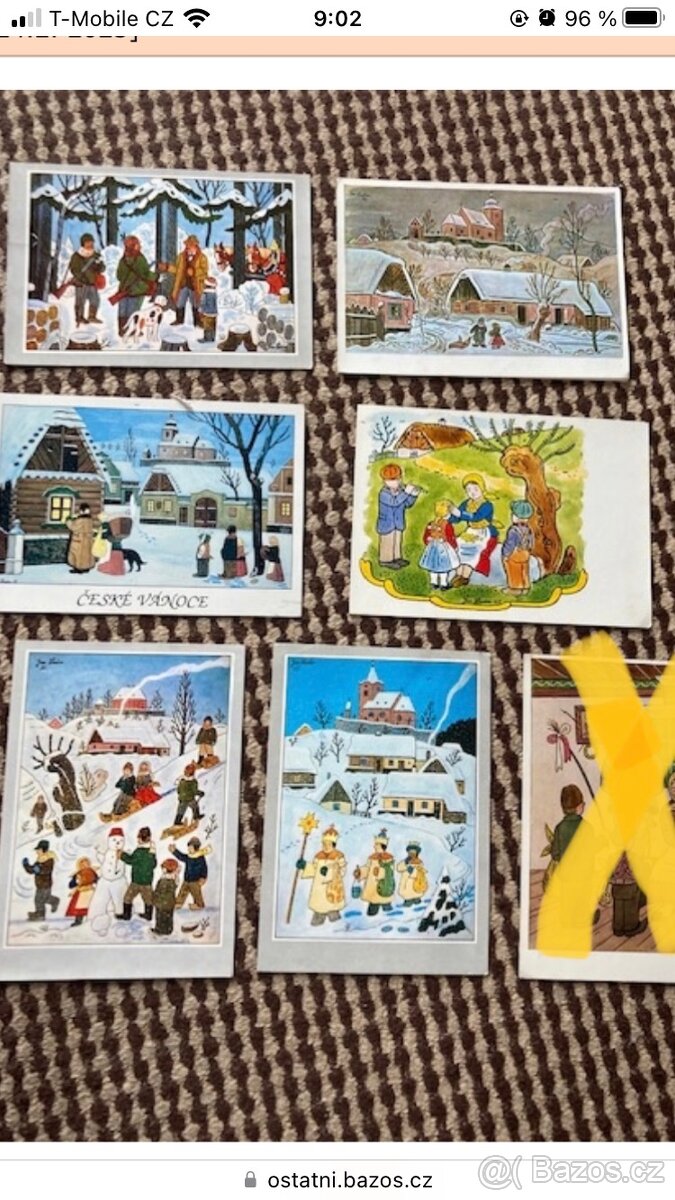 Staré pohlednice Josef Lada