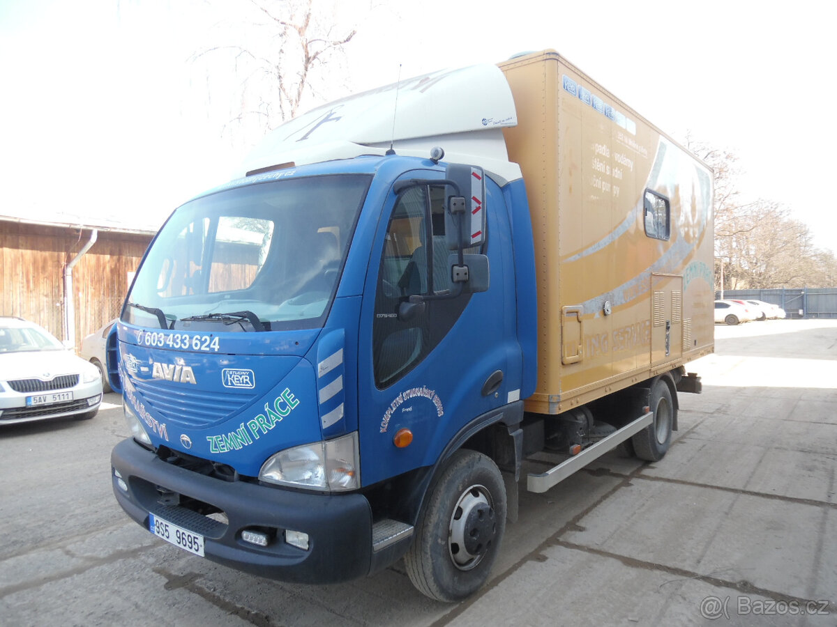 AVIA D75 - pojízdná dílna