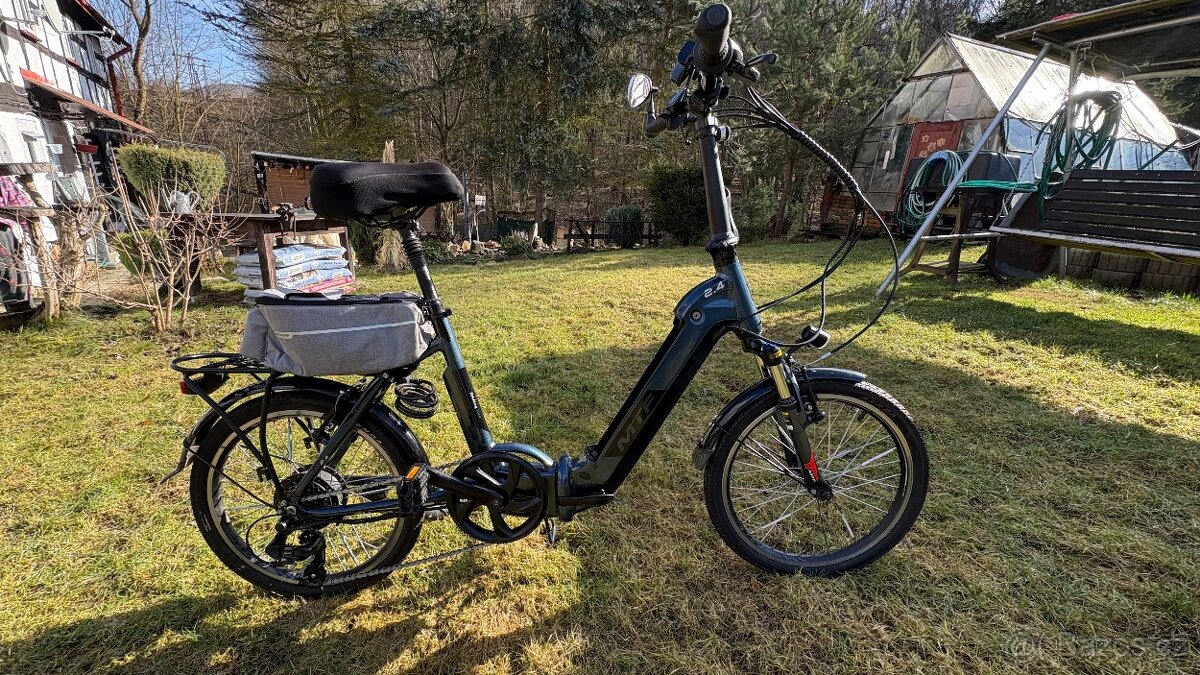 Skládací elektrokolo