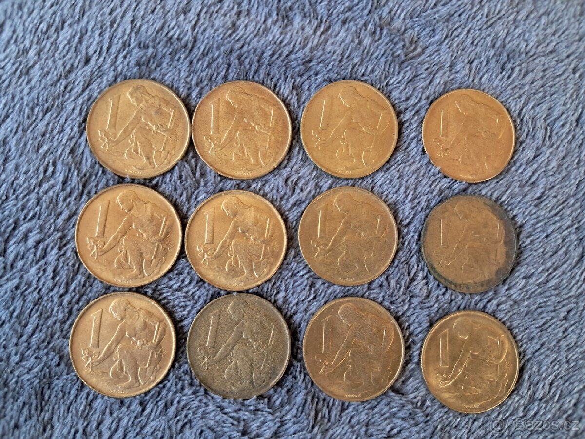 1 Koruna ČSFR 1991 - 1992