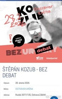 Štěpán Kozub - Bez debat, Ostravar arena 28.2