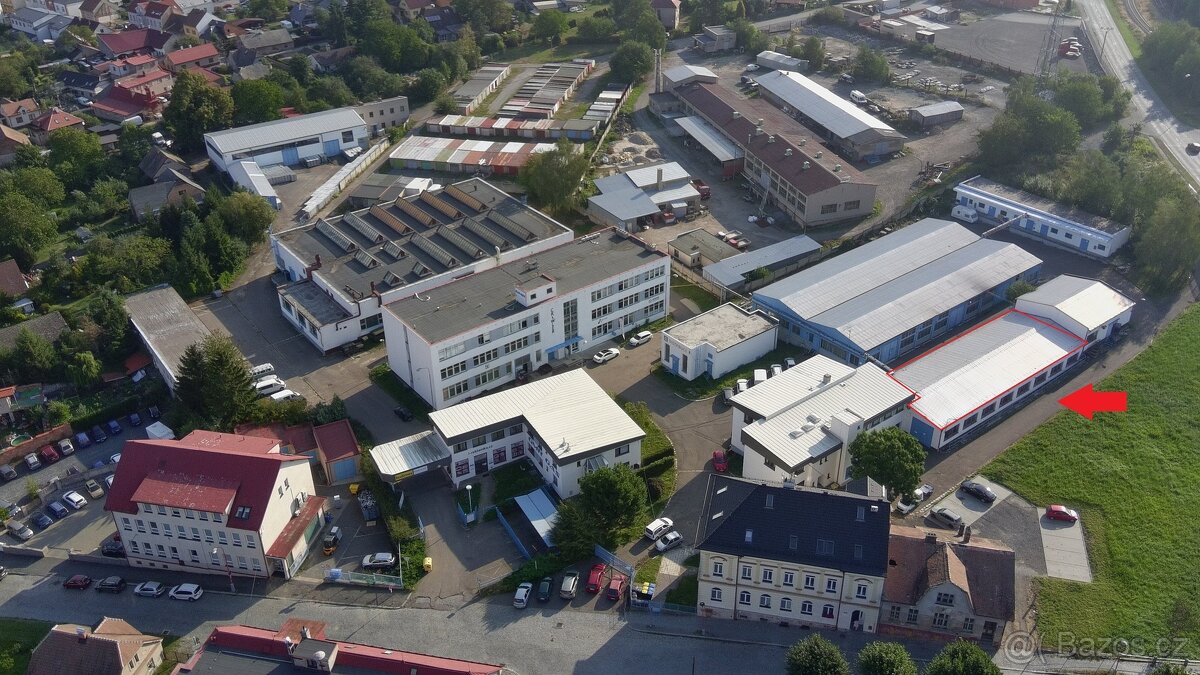 Pronájem, Výrobní prostory, 421m² - Skuteč - Husova ul.