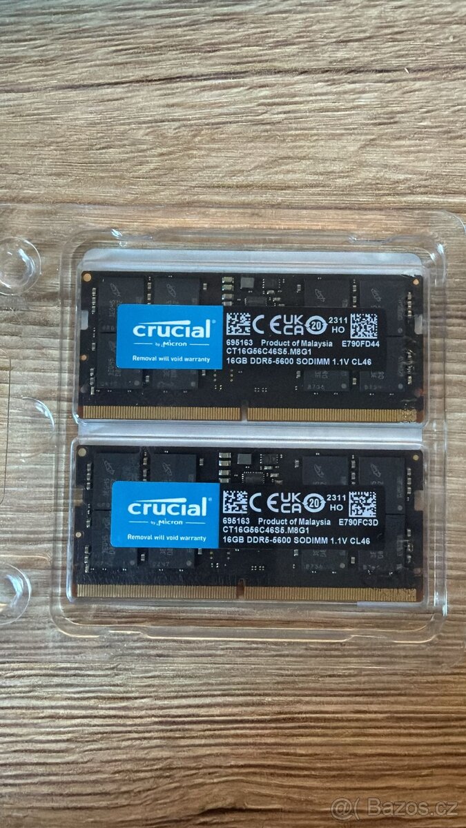 CRUCIAL DDR5 SO-DIM KIT 2x16 - 32 GB 5600MHz