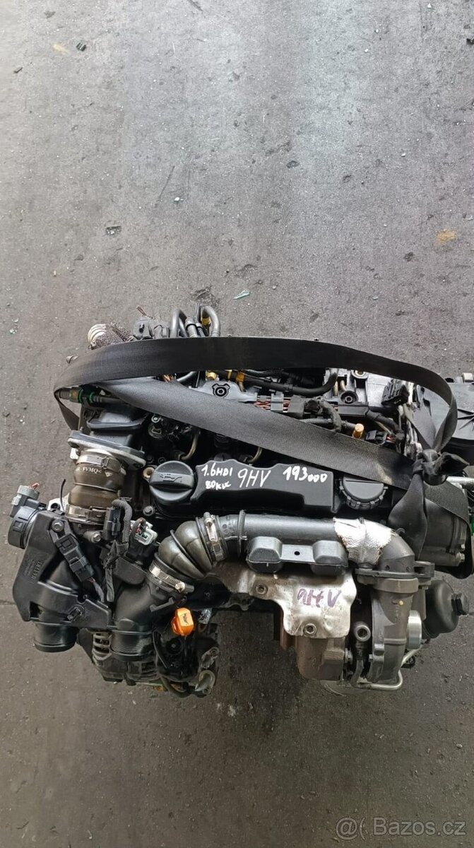 motor 1.6HDI 66kW typ 9HV
