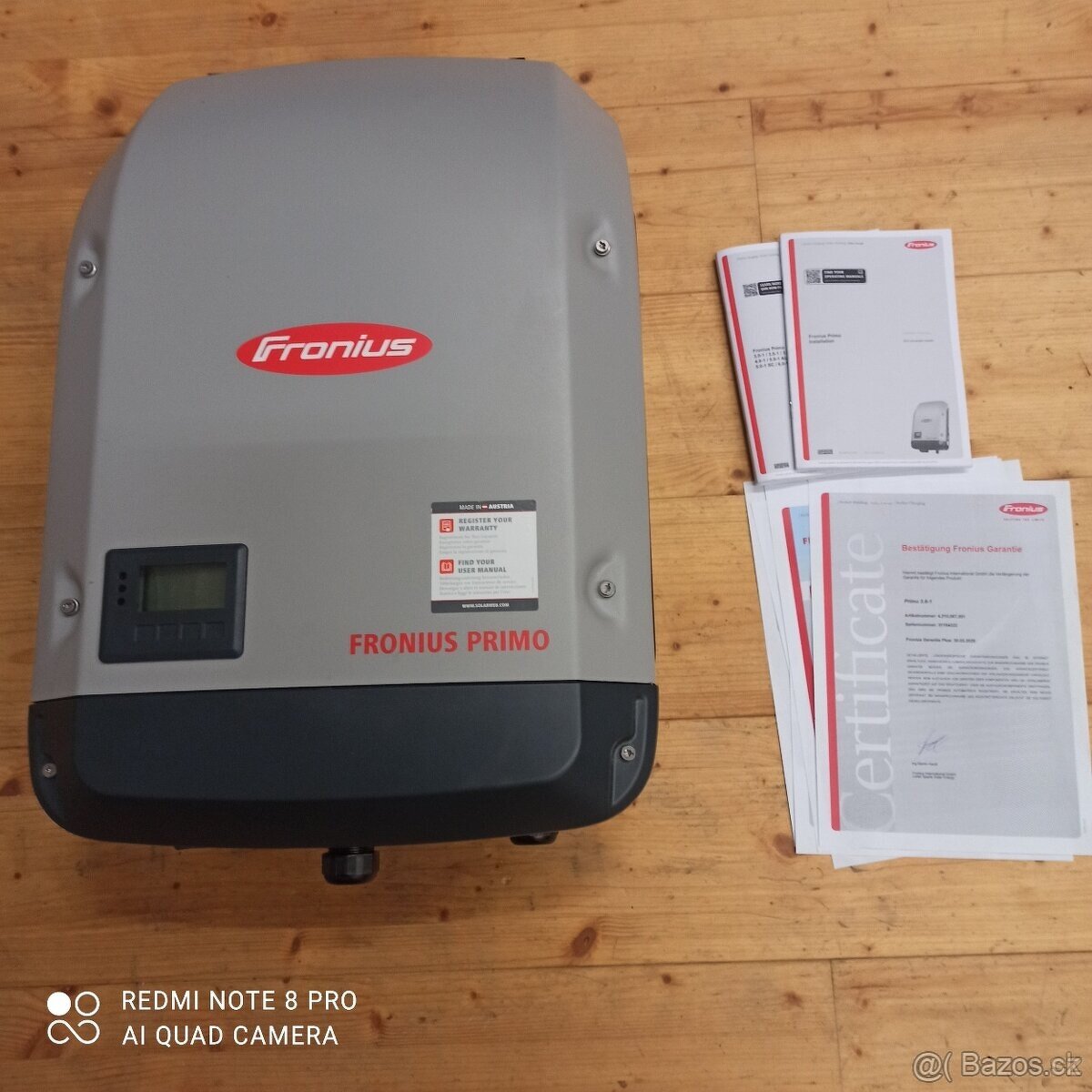 Fronius primo 3.6-1měnič napětí