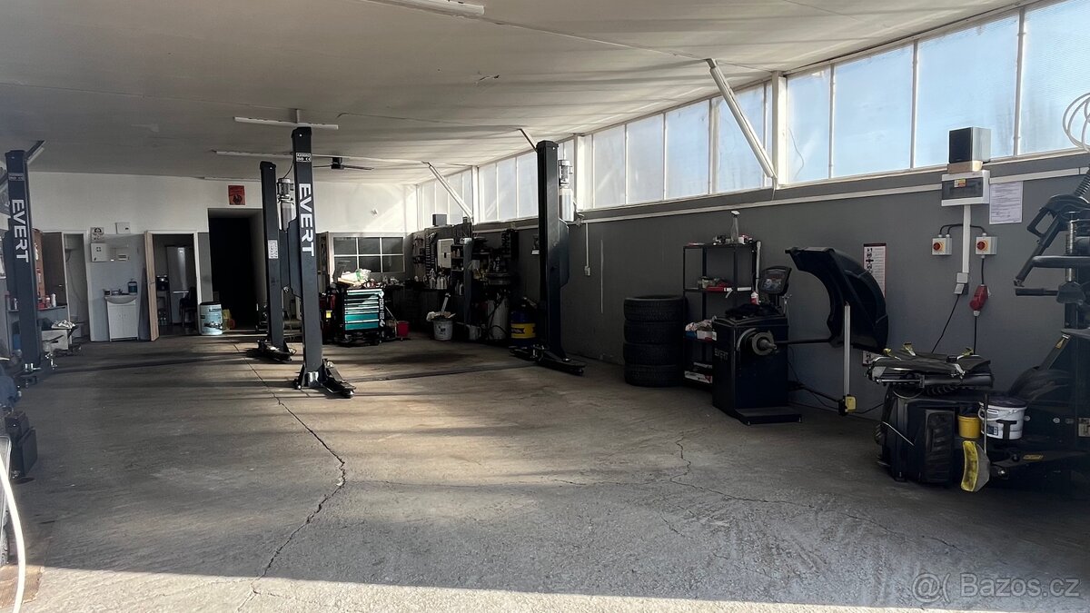 Pronájem prostoru pro autoservis