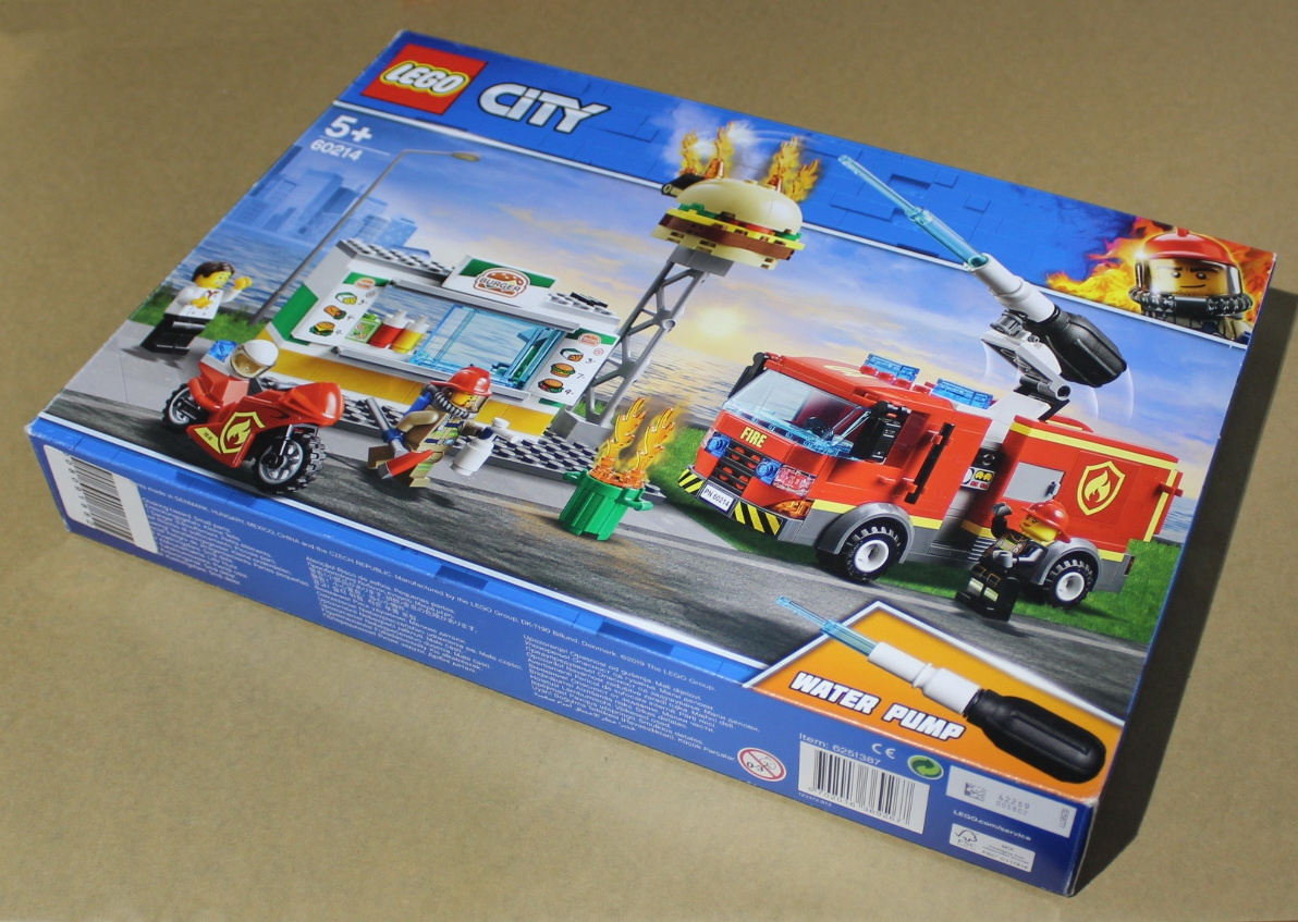Lego City 60214 Burger Bar Fire Rescue