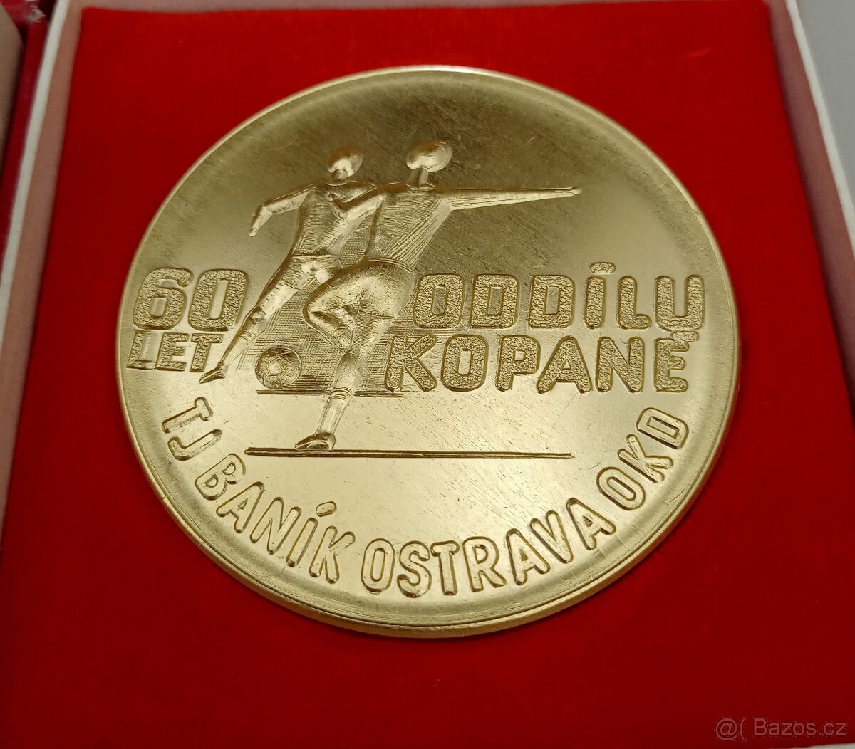 Sběratelské medaile Baník Ostrava + busty