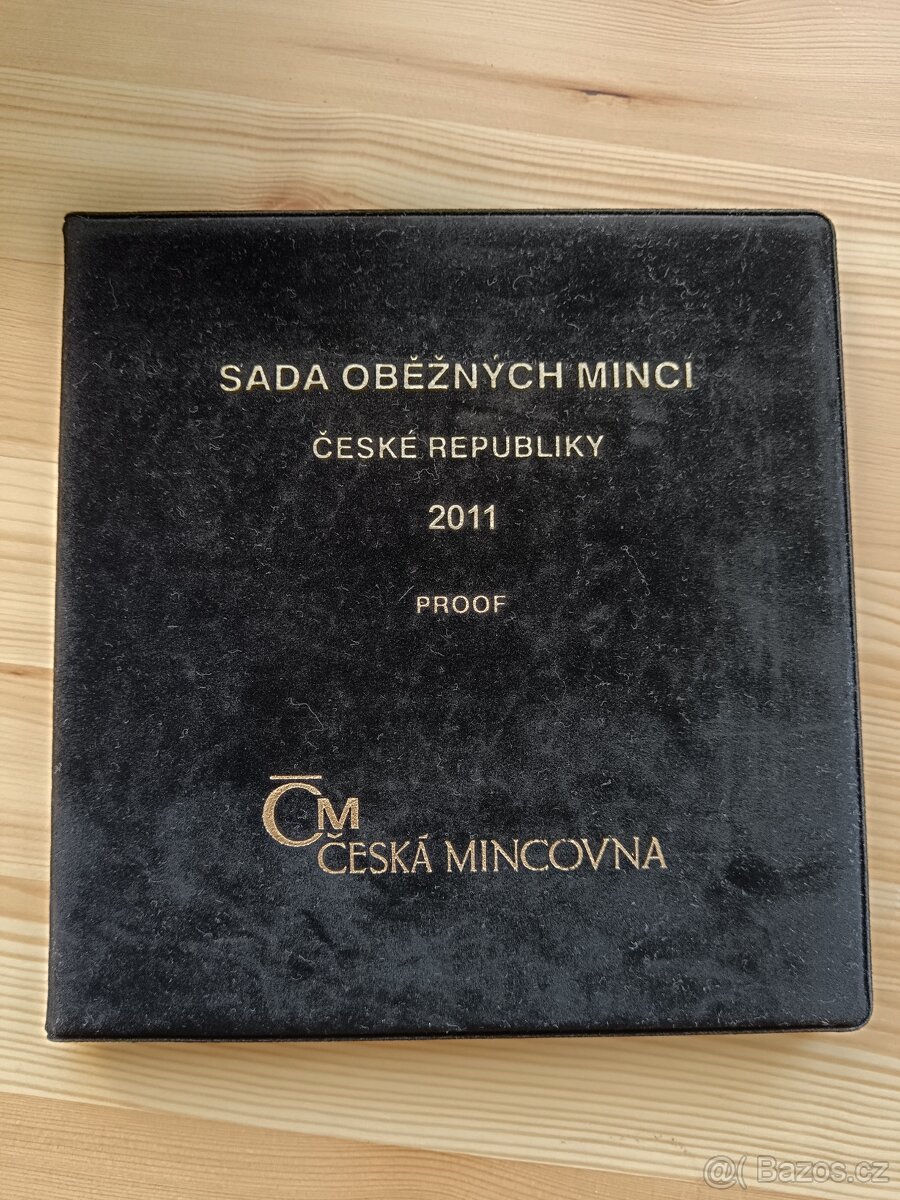 Sada oběžných mincí Česká Republika 2011 Proof