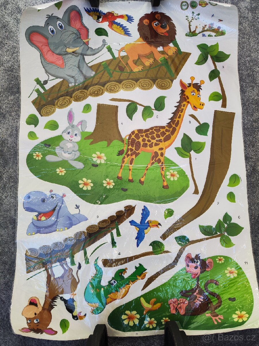 Dětská samolepka na zeď