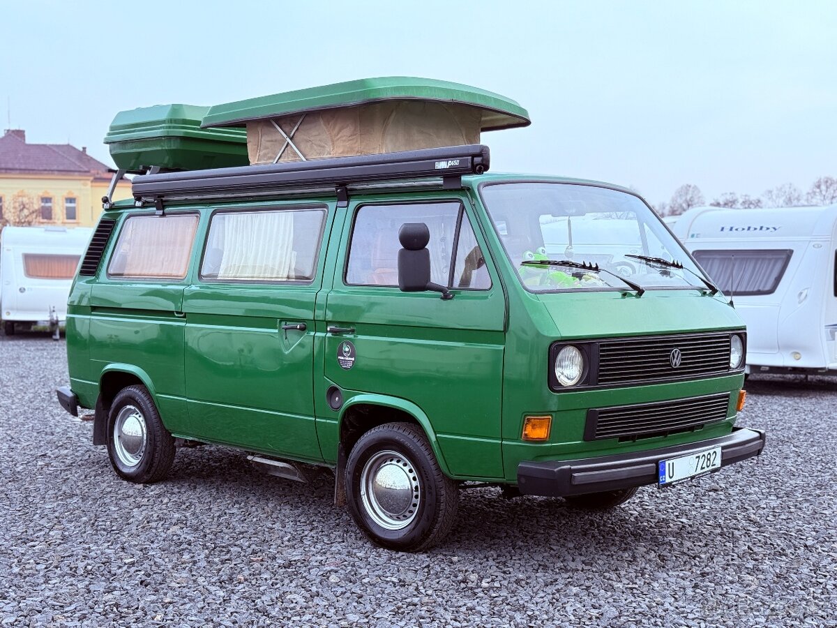 VW T3 Caravelle 1983/VETERÁNSKÉ SPZ/1.9L BENZÍN/BEZ KOROZE