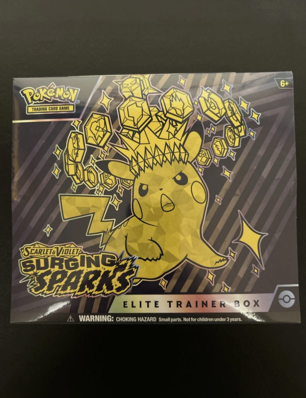 Pokémon Surging sparks etb