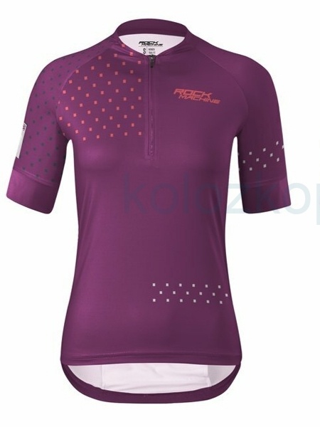 Dres rock Machine wmn trail fialový vel.S