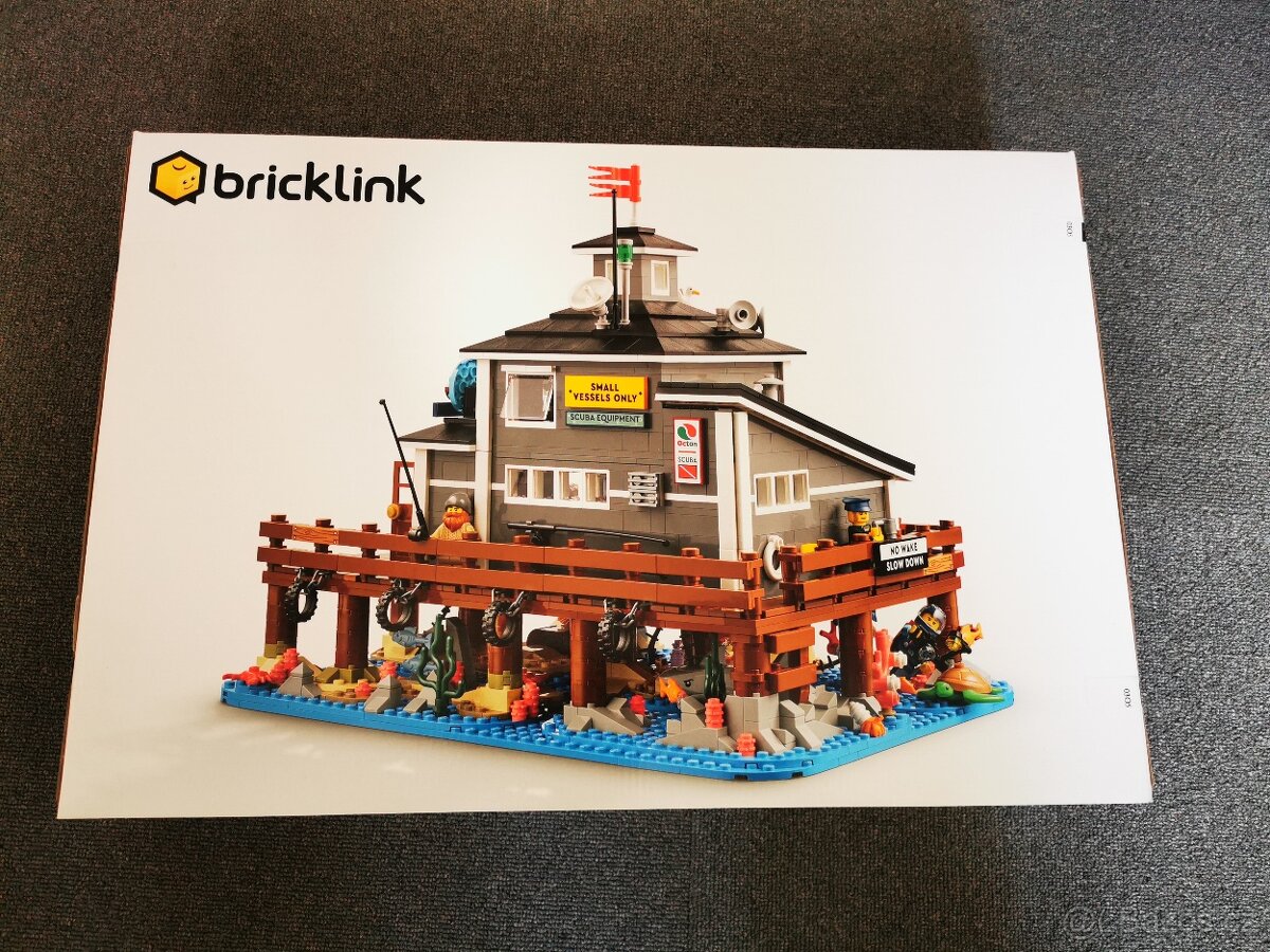 LEGO Bricklink 910040 Kancelář správce přístavu