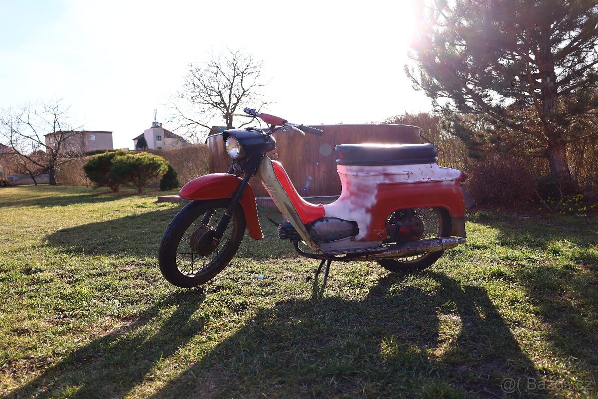 Jawa 21 pionýr s TP bez STK