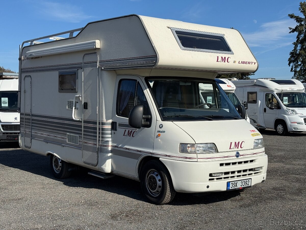 Obytné auto - LMC 2.8l, 2001, držák kol, stropní ventilátor