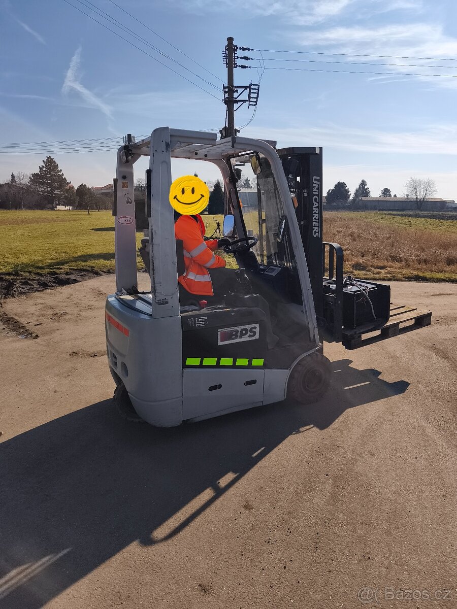 Vysokozdvižný bateriový vozík Nissan vzv