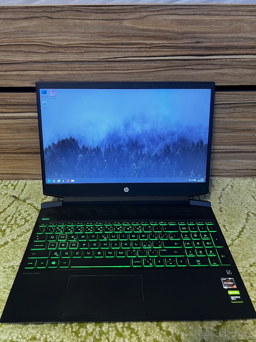 HP Pavilion Gaming 15 – herní notebook, 32GB RAM, GTX 1050
