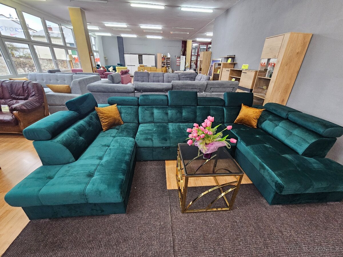 Sedačka rohova Angel "U" NOVINKA