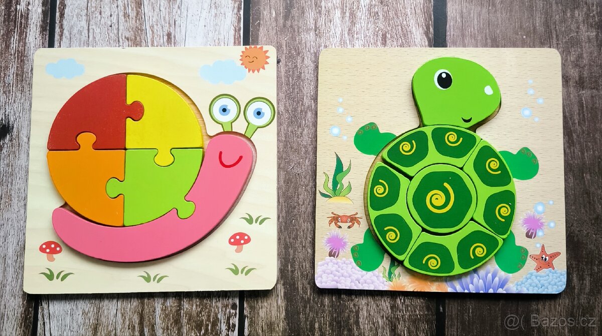 Vkládačky dřevo nové