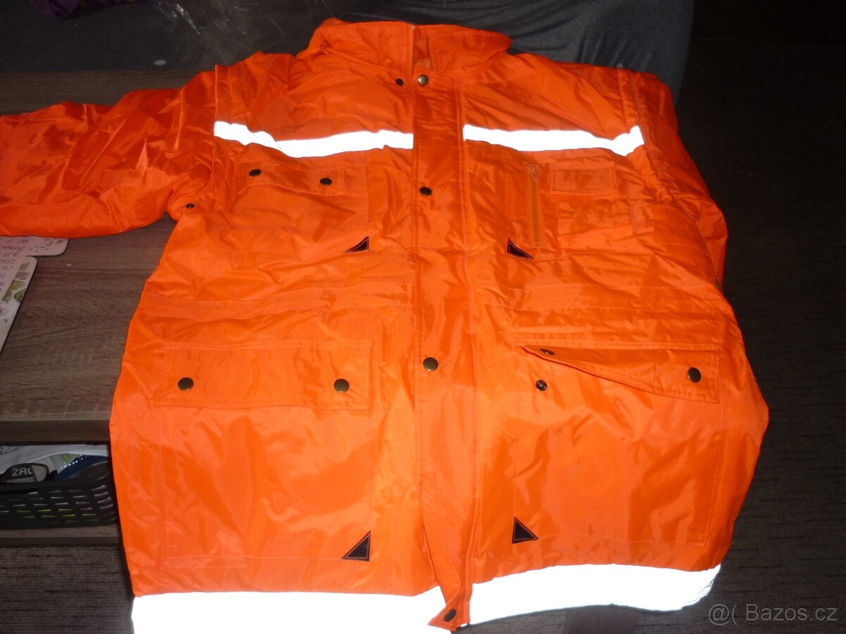 Pracovní reflexní bunda