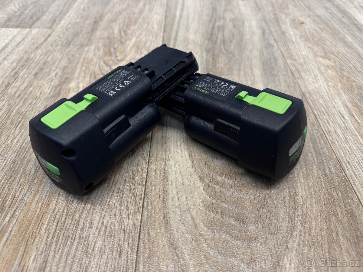2x baterie Festool BP 18 Li 3,1 Ergo
