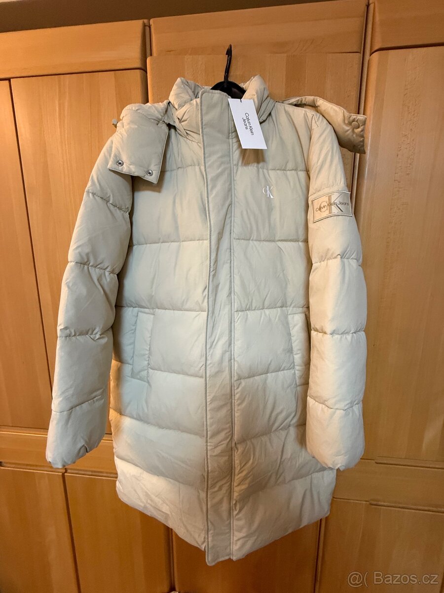 NOVÝ - pánský kabát Calvin Klein vel. XL