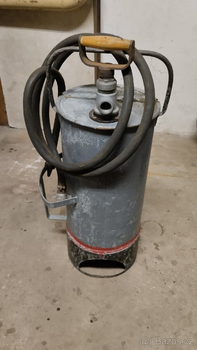 Hasičská stříkačka džberovka 2. světová válka