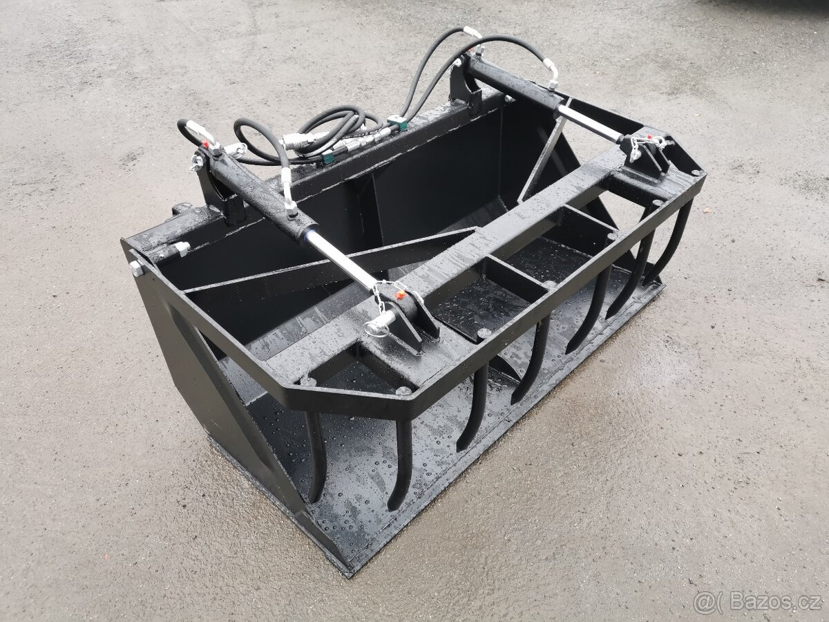 Lopata s přidržovačem dvoupístový, euro