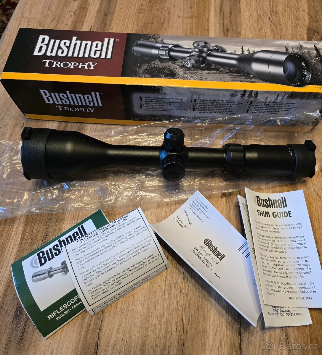 Puškohled Bushnell Trophy 3-12×56