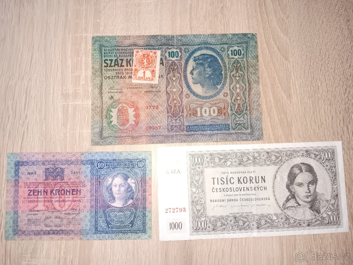 Bankovky RU a ČSR
