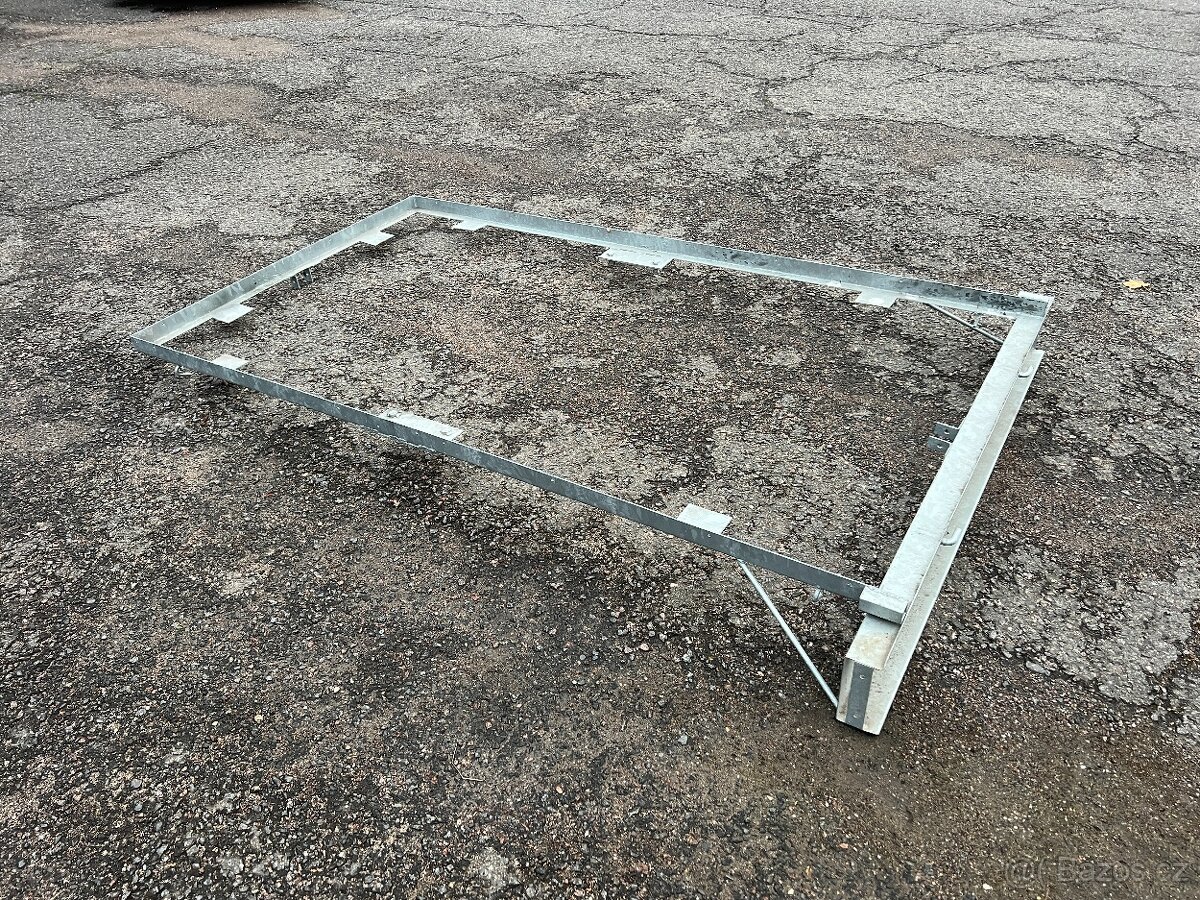 Pozinkovaný rám přívěsu 2,10x1,15m - náhradní díl