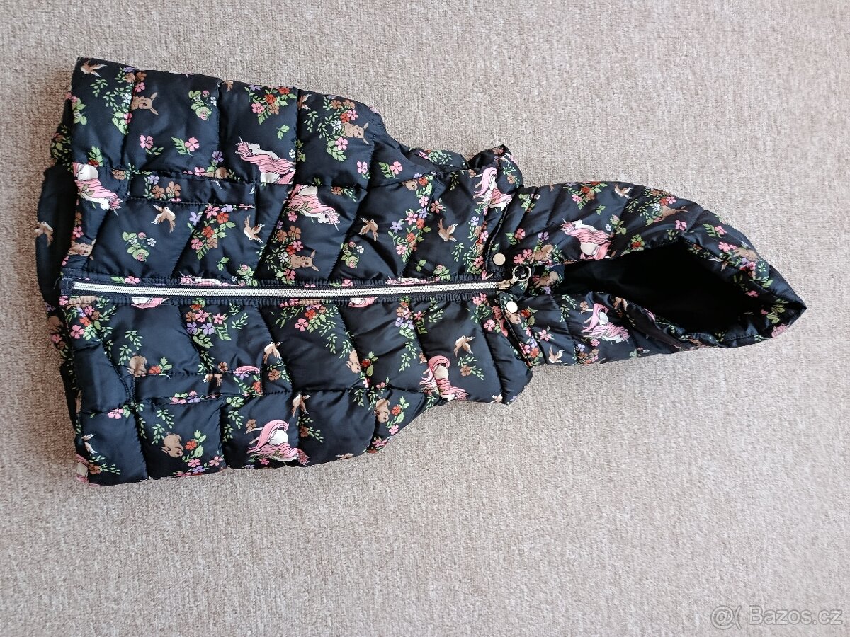Dětská vesta H&M Jednorožec 122/128