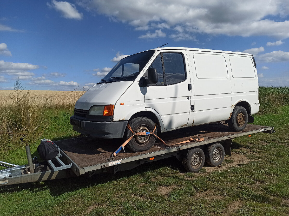Koupím Ford Transit 2.5D; 2.5 TD do roku výroby 2000