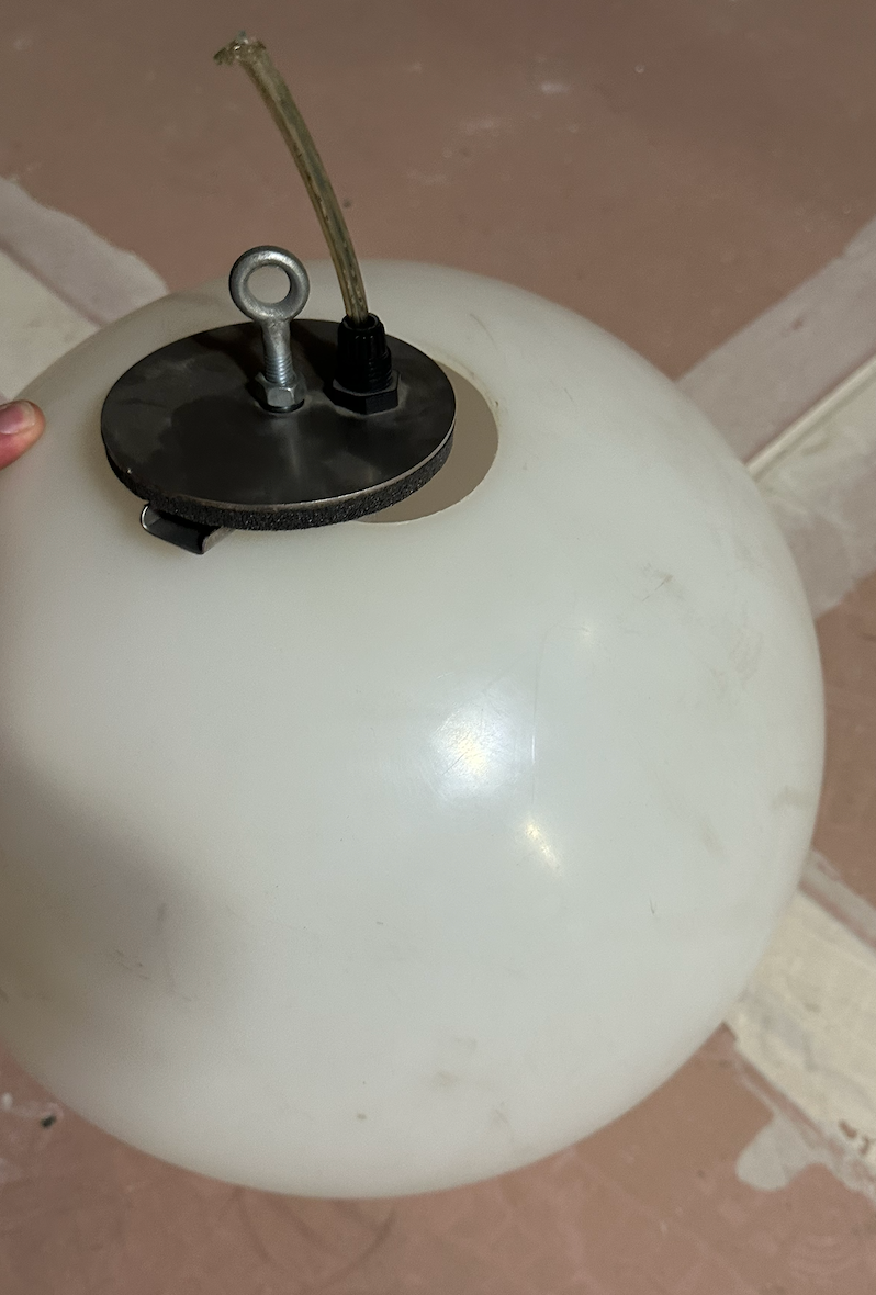 Designová svítící koule Hang Globe 40 cm