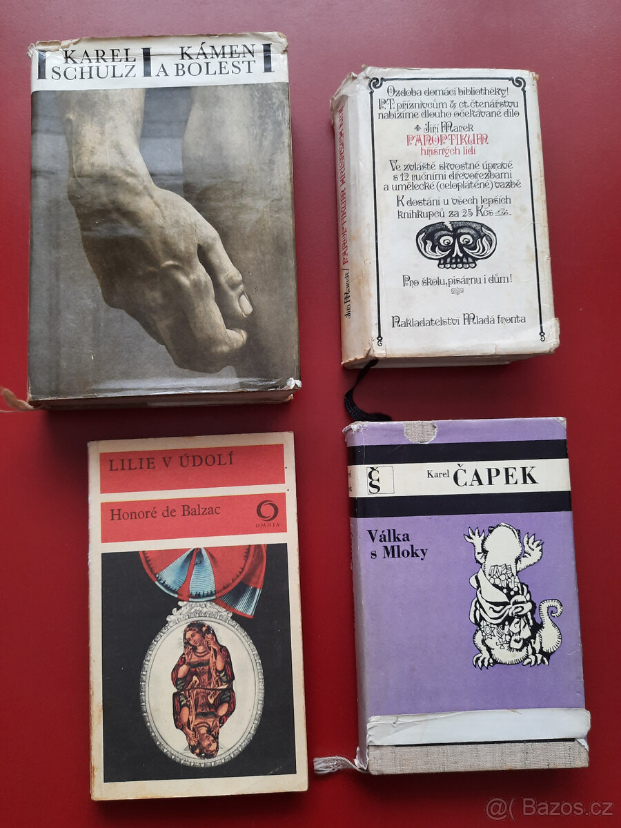 Nabízím tyto knihy: