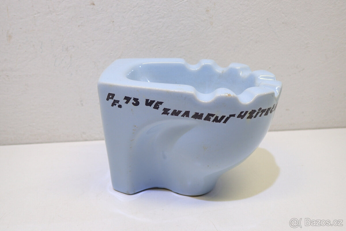 Popelník WC - Diturvit Ditmar - 1973