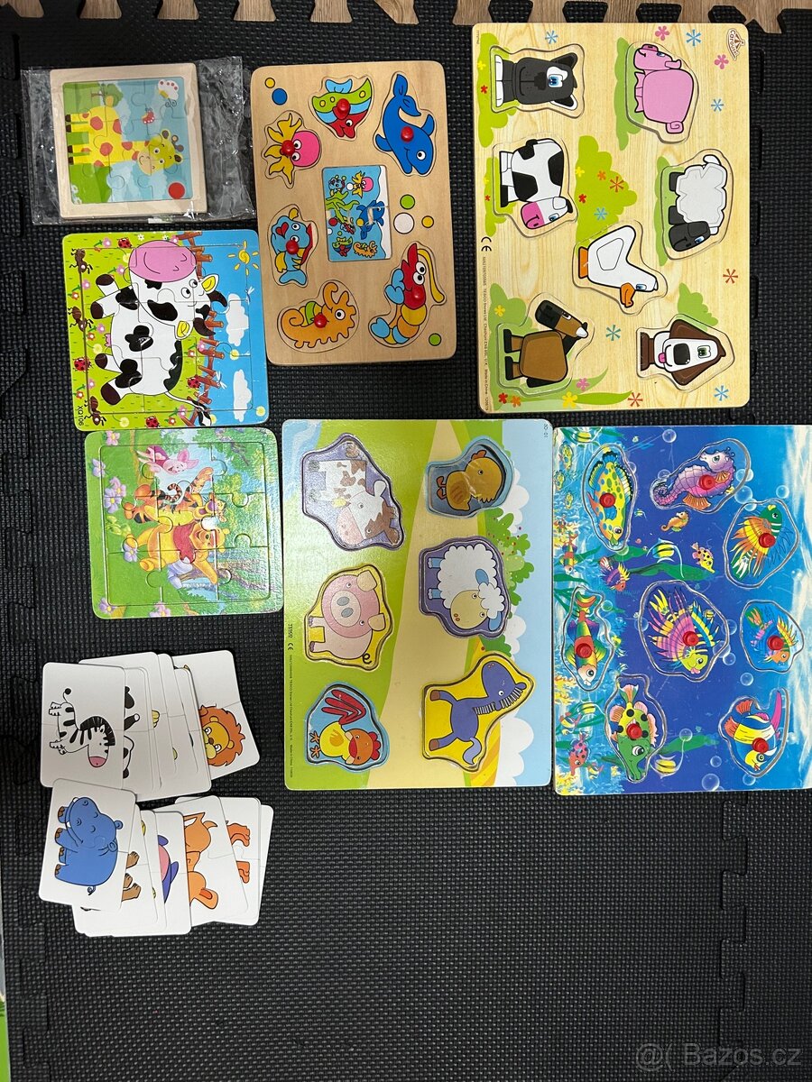 Vkládačky a puzzle