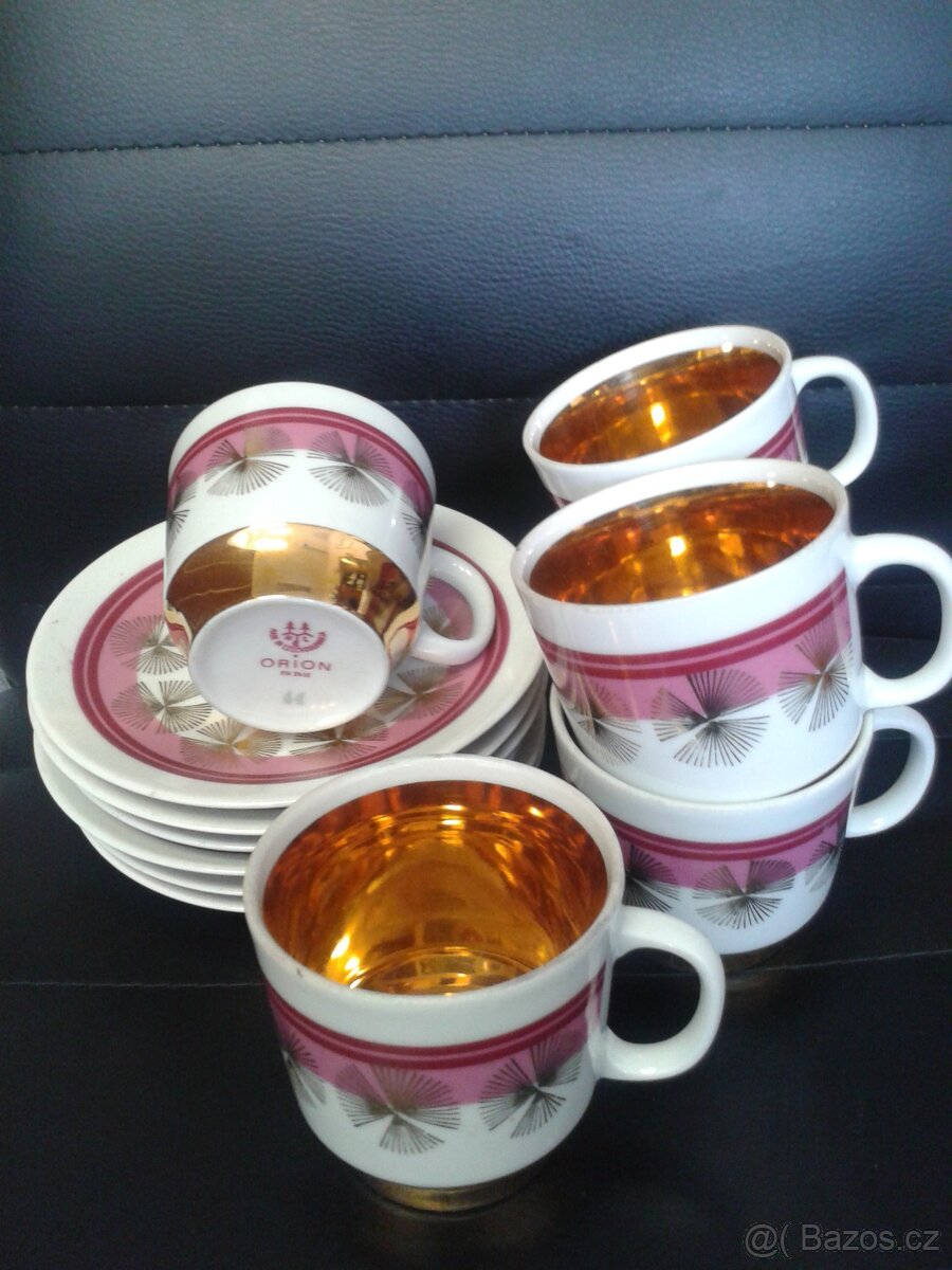 Retro šálky Orion - návrh Jaroslav Ježek