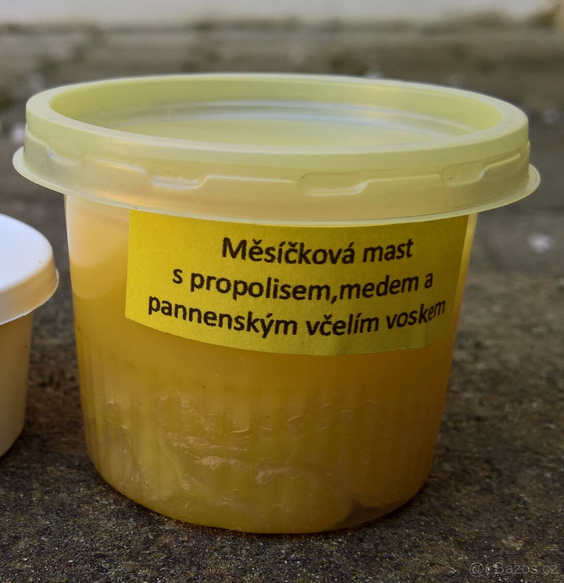 Mast měsíček,propolis,med a panenský včelý vosk