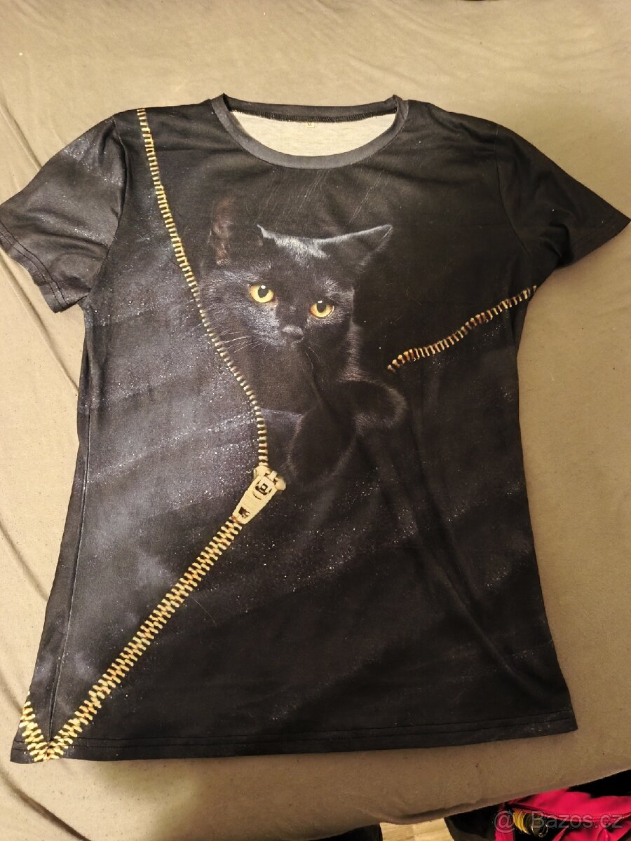 Tričko s kočičkou