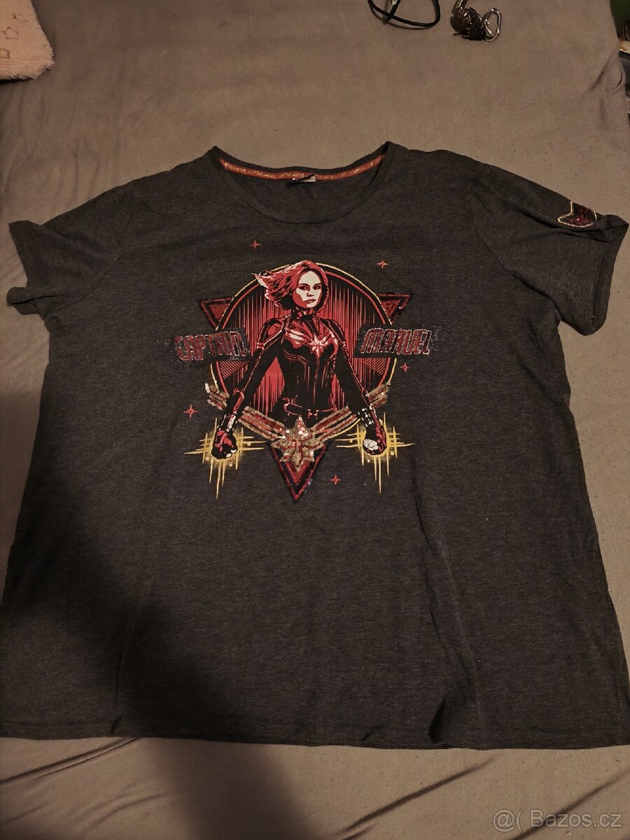 Tričko Captain Marvel