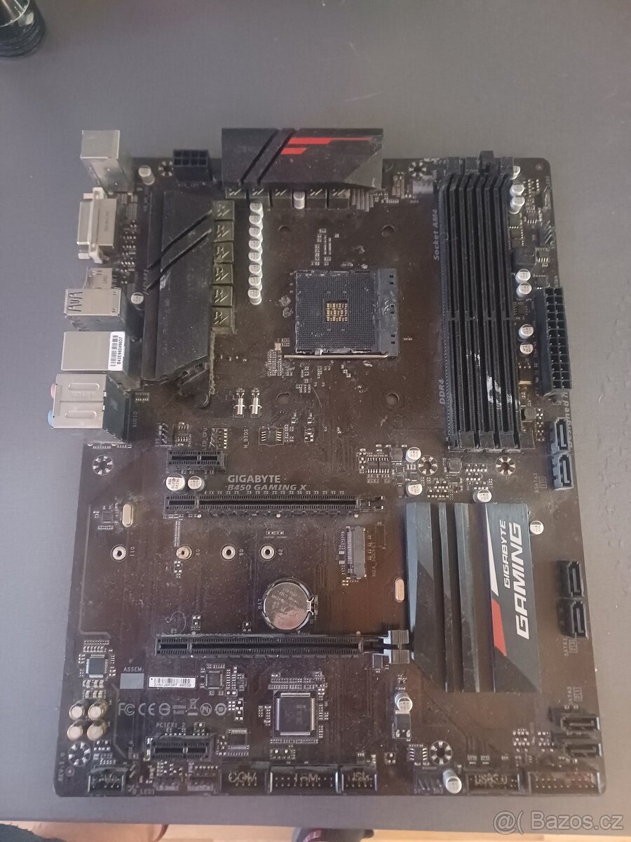 Gigabyte B450 Gaming X – AM4 – plně funkční