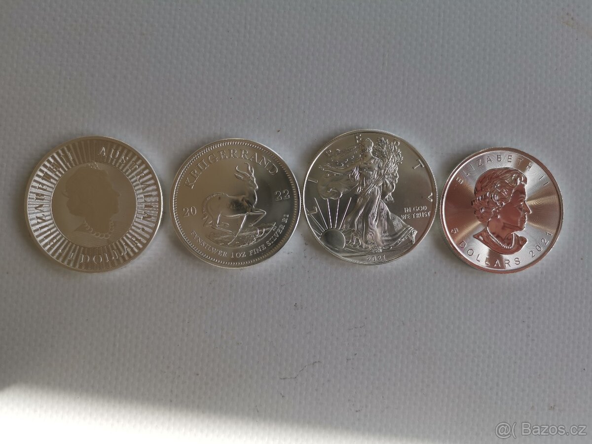 Stříbrná mince Kruggerand 1oz 2022