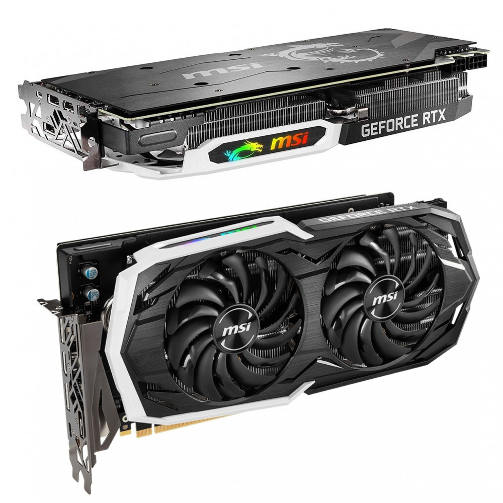 Herní grafika MSI RTX 2070 ARMOR 8GB GDDR6