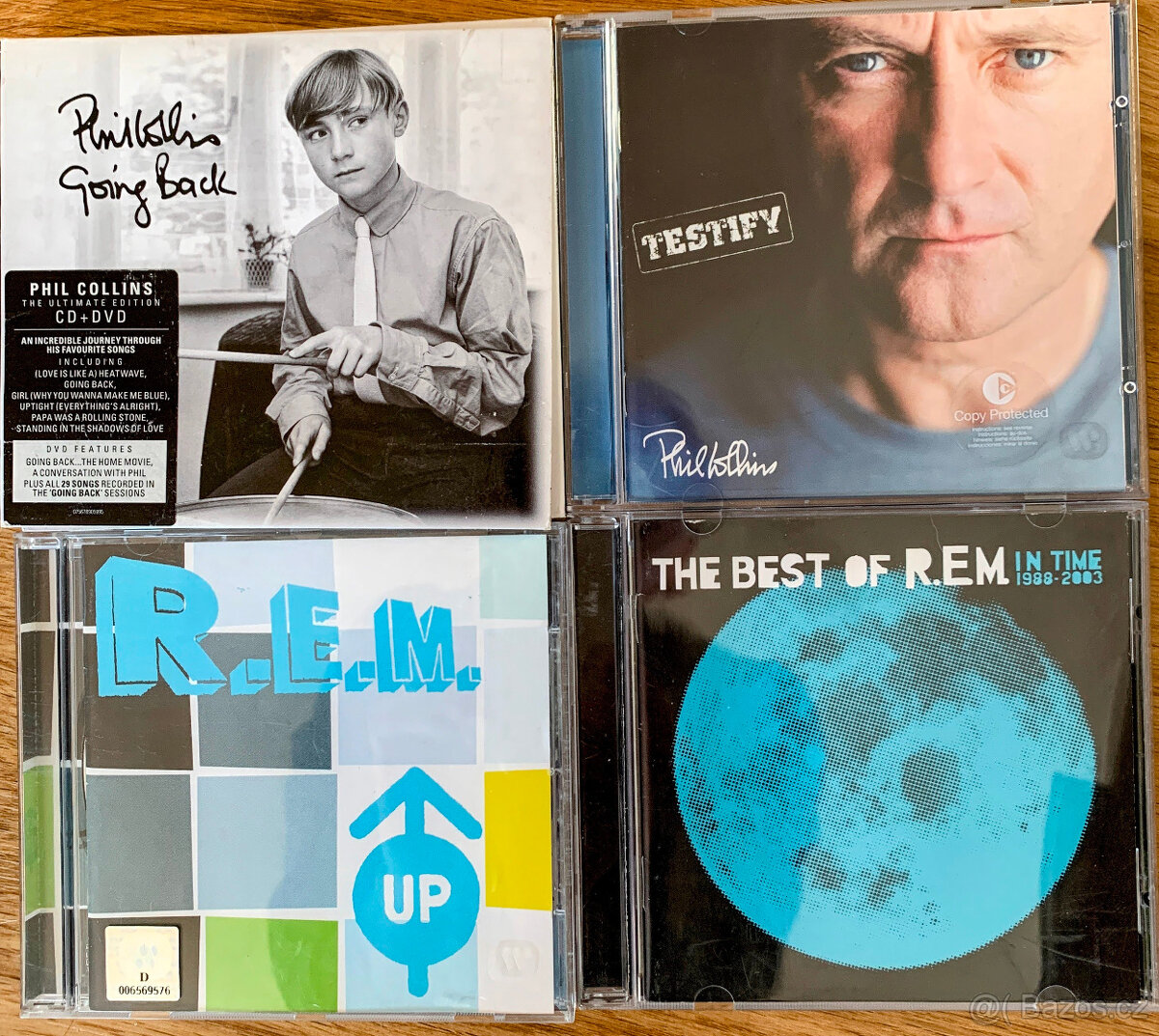 CD Phil Collins a REM