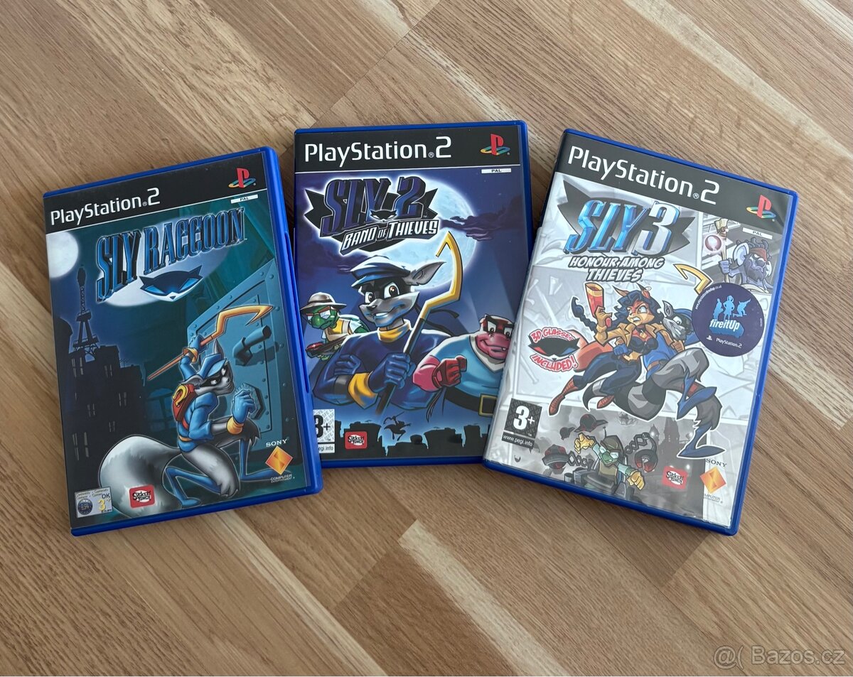 Sly trilogie PlayStation 2