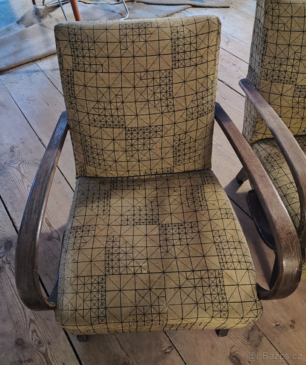 Křesla, Židle Halabala