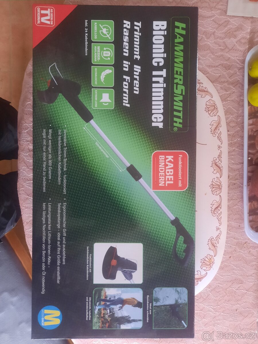 Prodám aku strunovou sekačku