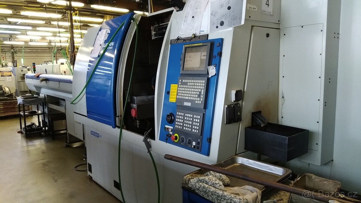 CNC soustružnický automat MANURHIN KMX SWING 1032